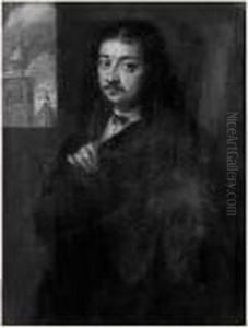 Portrait D'homme De Trois-quarts Devant Une Fenetre