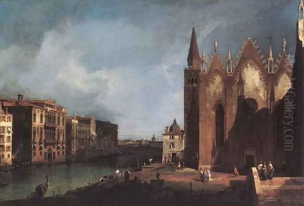 The Grand Canal near Santa Maria della Carità - view 1