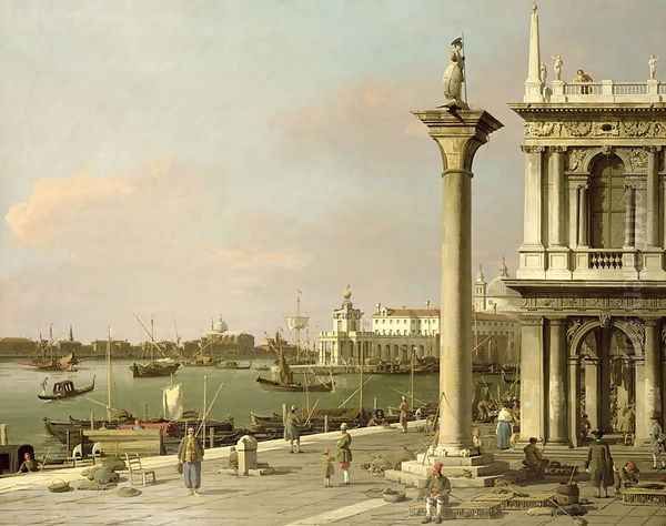 View of The Entrance to the Grand Canal from the Piazzetta - view 1