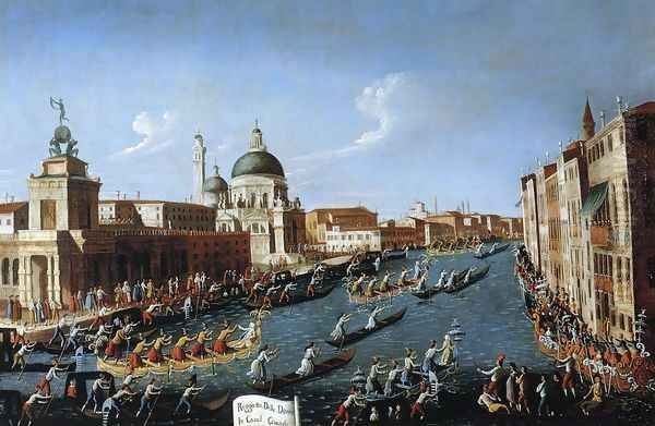 The Women's Regatta on the Grand Canal - view 1