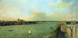 The Thames with St. Paul's Cathedral