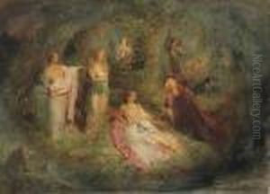 A Dream Of Fair Women by Edward Henry Corbould