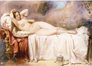 Odalisque by Edward Henry Corbould