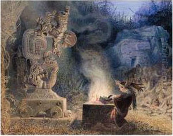 An Offering To The Mayan Gods - view 1
