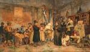 Prima Della Processione by Augusto Corelli