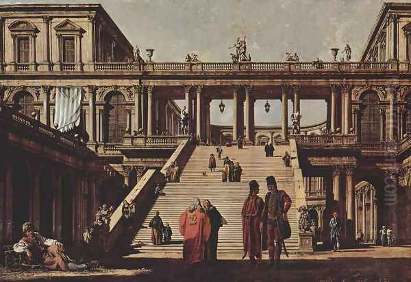 Capriccio, palace staircase - view 1