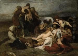 La Mort De Ravana, Roi De Ceylan La Mort De Ravana, Roi De Ceylan