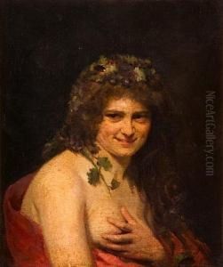 Bacchante by Fernand-Anne Piestre Cormon