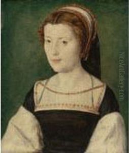 Portrait Of A Noblewoman by Corneille De Lyon