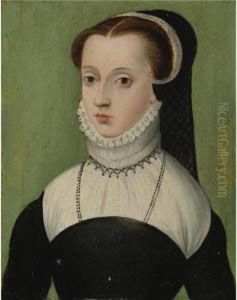 Portrait Of A Lady by Corneille De Lyon