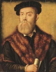 Portrait Of A Gentleman, Half-length