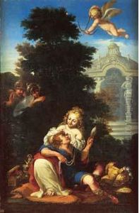 Renaud Et Armide by Michel I Corneille