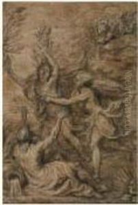 Apollon Et Daphne by Michel Corneille II