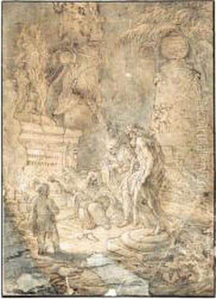 Temporalitas Aeternitas Da Giovanni Benedetto Castiglione
(recto E Verso) - view 1