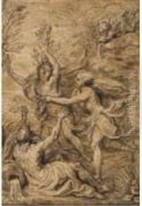 Apollon Et Daphne by Michel Corneille II