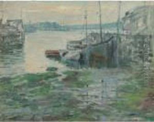 Gloucester Harbor by Paul Cornoyer