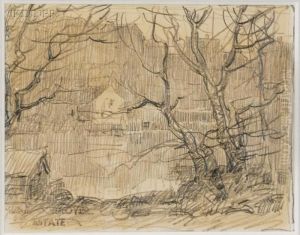 Lake Through The Trees by Paul Cornoyer