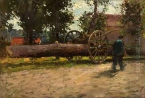 Logger In Brittany" by Paul Cornoyer