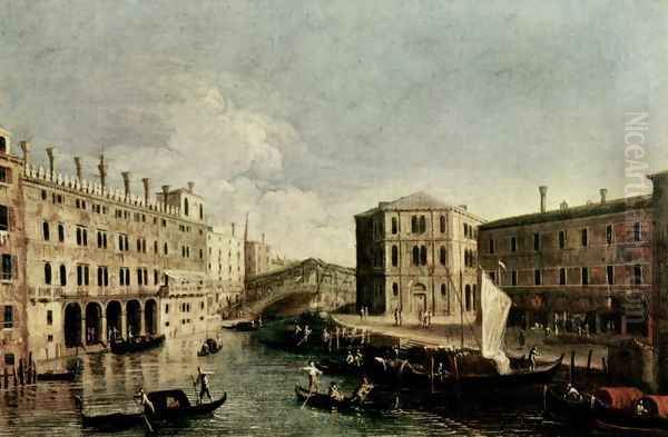 Il Canale Grande a Rialto - view 1