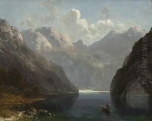 Blick Auf Den Konigssee.