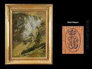 Gebirgslandschaft by Ludwig Correggio