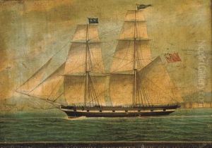 The Brig Hawkhill Of Kincardine In The Mediterranean Off Smyrna