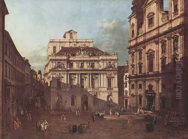 View from Vienna, the square in front of the University of South-East of view, with the large auditorium of the Univ - view 1