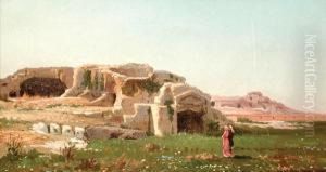 Le Rovine Di Paestum Con
Figure by Federico Cortese