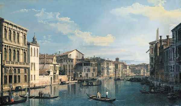Venice The Grand Canal from Palazzo Flangini to the Church of San Marcuola - view 1