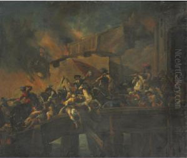 Christians Defeating Suleiman Ii The Magnificent At The Gates Of Vienna - view 1