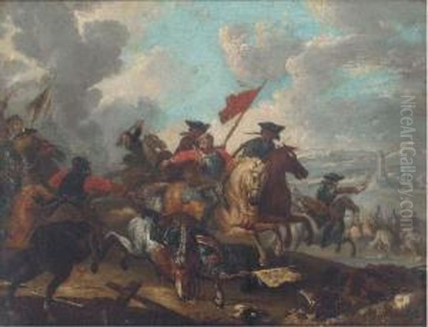 A Cavalry Engagement - view 1