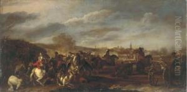 A Cavalry Battle - view 1
