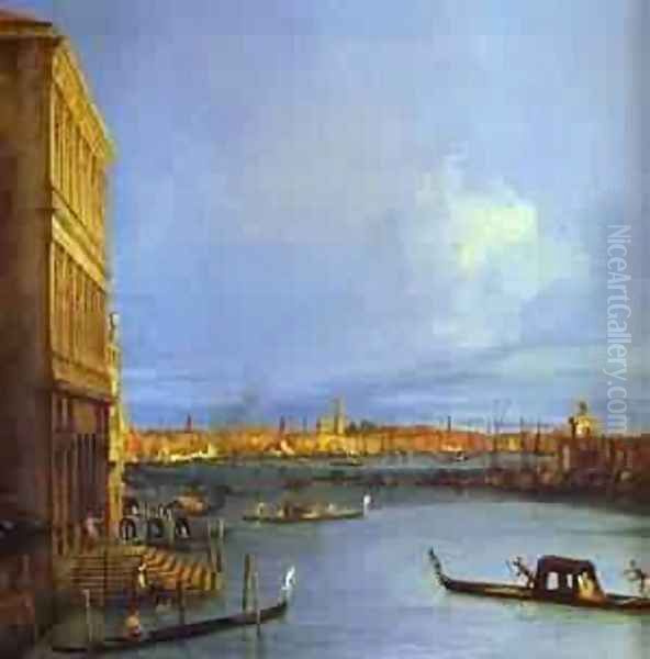 Santa Maria Della Salute Seen From The Grand Canal 1730 - view 1