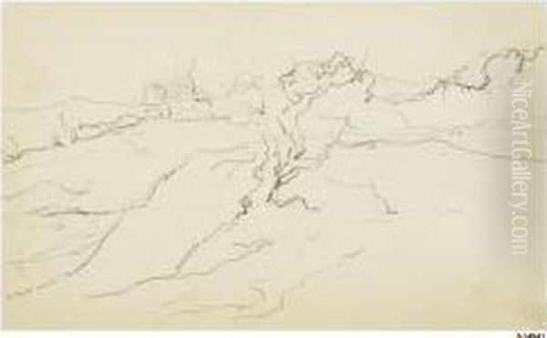 Lotto Di Quattro Disegni: - view 1