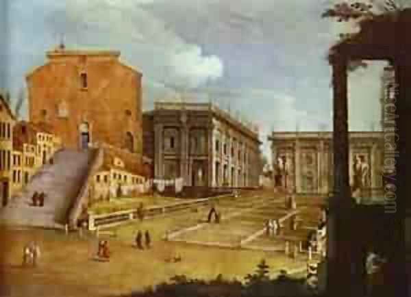 Capitol Square In Rome 1749 - view 1