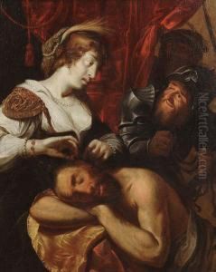 Samson En Delilah. by Jan Cossiers