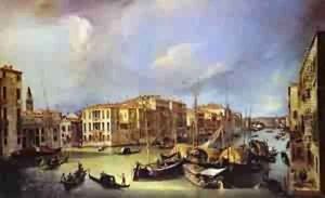 Grand Canal Looking North-East From The Palazzoorner-Spinelli