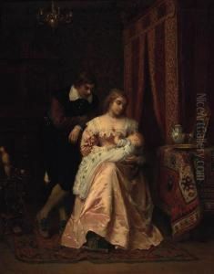 A Quiet Moment by Herman Maurice Cossmann