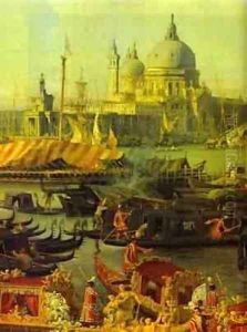 The Reception Of The French Ambassador In Venice Detail 1740