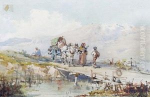 Famille De Voyageurs Dans Le Sud De La France by Emmanuel Costa