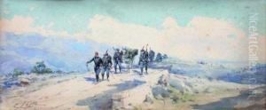 Chasseurs Alpins Sur Les Hauteurs De Nice
