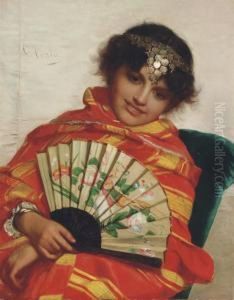 Lady With A Fan