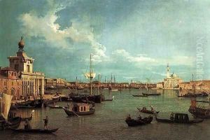 Venice The Bacino from the Giudecca by (Giovanni Antonio Canal) Canaletto
