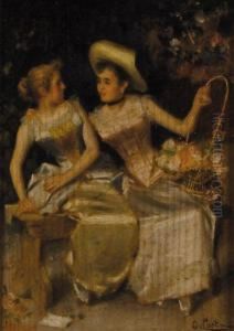 Le Chiacchiere Nel Parco by Oreste Costa