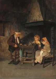 The Young Apprentices by Giuseppe Costantini