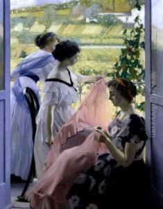 Balcon by Virgilio Costantini