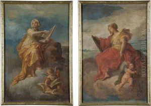 Coppia Di Sibille by Placido Costanzi