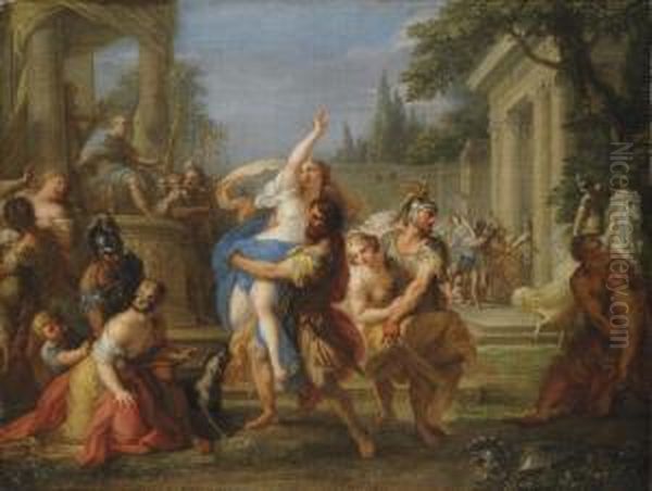 The Rape Of The Sabine Women - view 1