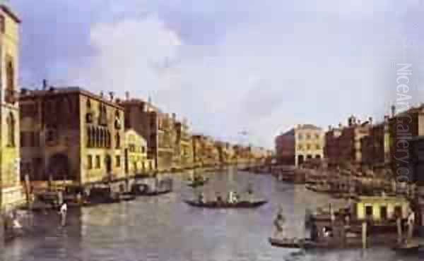The Grand Canal Looking Down To The Rialto Bridge 1758-63 - view 1