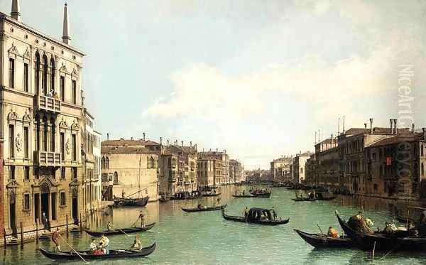 Venice The Grand Canal, Looking North-East from Palazzo Balbi to the Rialto Bri - view 1